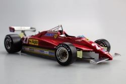 Ferrari 126 C2 1982 Gilles Villeneuve, GP19A, GP Replicas 1:18