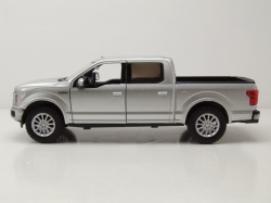 Ford F-150 Limited Crew Cab silver, MotorMax 1:24