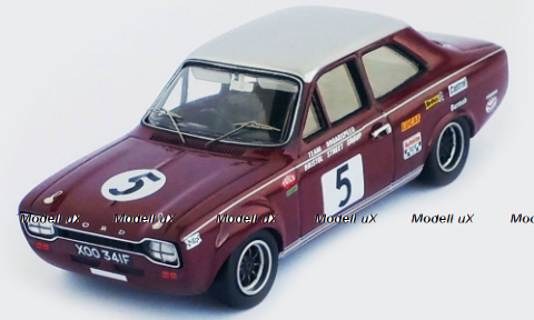 Ford Escort MKI 1300 GT, RHD, No.5, Trophee de LAvenir, Zolder, 1968, Y.Fontaine, Trofeu 1:43