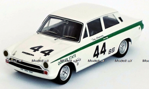 Ford Lotus Cortina, RHD, No.44, 4h Sebring, 1967, T.Adamowicz, Trofeu 1:43