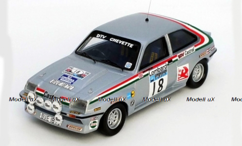 Vauxhall Chevette HSR, RHD, No.18, Rallye WM, RAC Rallye, 1980, J.McRae/M.Nicholson, Trofeu 1:43