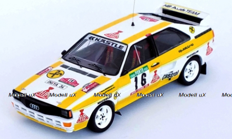 Audi quattro, No.16, HB, Rallye WM, Rallye Portugal, 1985, W.Grissmann/J.Pattermann, Trofeu 1:43