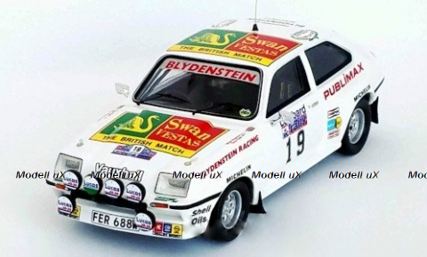 Vauxhall Chevette HSR No.19 Kaby RAC 1982, Trofeu 1:43