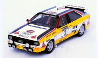 Audi Quattro, No.3, HB Audi team, Rallye New Zealand, S.Blomqvist/B.Cederberg 1984, Trofeu 1:43