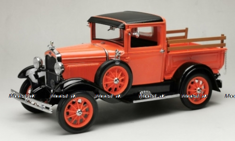 Ford Model A Pick Up 1931 orange/black, SUN6116, SunStar 1:18