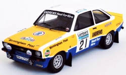 Ford Escort Mk II RS 1800, RHD, No.21, Andrews, Rallye WM, RAC Rally, R.Brookes/J.Brown, 1975, Trofeu 1:43