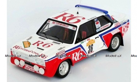 FIAT 131 Abarth No.36 Noberasco San Remo 1982, Trofeu 1:43