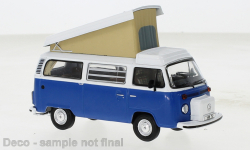 Volkswagen T2 Westfalia, blue/white, 1978, СLC502N.22, IXO 1:43