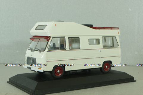 Citroën Hy Currus camper van  1972, white, HPC007, Hachette Passion Camping-Cars #7 1:43