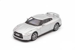 Nissan GT-R, silver, Суперкары, лучшие Автомобили Мира #18, Deagostini 1:43