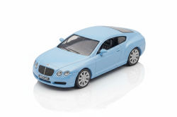 Bentley Continental GT 2003, light blue, Суперкары, лучшие Автомобили Мира #12, Deagostini 1:43