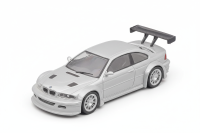 BMW M3 GTR (E46) 2001, silver, Суперкары, лучшие Автомобили Мира #71, Deagostini 1:43