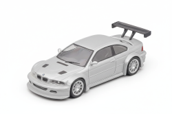BMW M3 GTR (E46) 2001, silver, Суперкары, лучшие Автомобили Мира #71, Deagostini 1:43