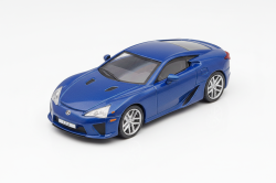 Lexus LF-A 2010, dark blue, Суперкары, лучшие Автомобили Мира #24, Deagostini 1:43