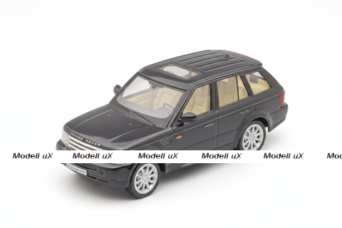 Range Rover Sport 2005, black, Суперкары, лучшие Автомобили Мира #33, Deagostini 1:43