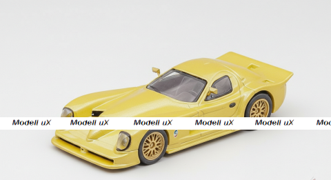 Panoz Esperante GTR 2003, gold, Суперкары, лучшие Автомобили Мира #37, Deagostini 1:43