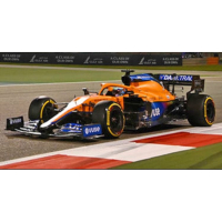 McLaren MCL35M No.3 McLaren 7th Bahrain GP 2021 Daniel Ricciardo, 18S584, Spark 1:18