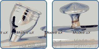 Аэрограф Hansa 381 chrome 213814 (конусное сопло 0,3 мм)