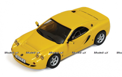 HOMMELL RS BERLINETTA-1999, yellow, IXO 1:43
