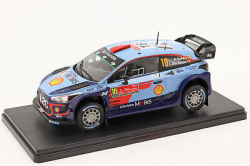 Hyundai i20 WRC #16 4-й Rallye Portugal 2018 Sordo, del Barrio, Hachette 1:24 