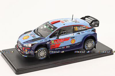 Hyundai i20 WRC #16 4-й Rallye Portugal 2018 Sordo, del Barrio, Hachette 1:24