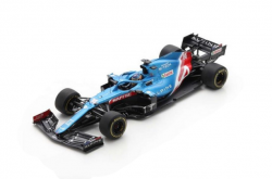 Alpine A521 No.14 Alpine F1 Team Bahrain GP 2021 Fernando Alonso, 18S580, Spark 1:18