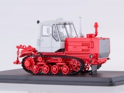 Трактор Т-150 гусеничный красный/белый, SSM8010