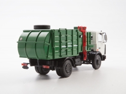 МАЗ-5337 МКМ-35 Мусоровоз с манипулятором, арт. 102866, Аист 1:43