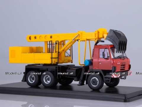 Tatra-815 UDS-114A Экскаватор-планировщик, SSM1342, SSM 1:43