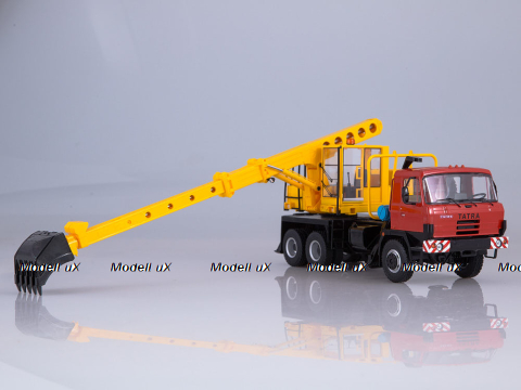 Tatra-815 UDS-114A Экскаватор-планировщик, SSM1342, SSM 1:43
