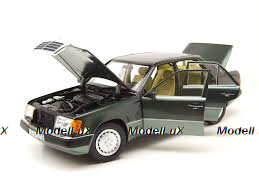 Mercedes-Benz 230 E (W124) 1990, green, 183952, Norev 1:18