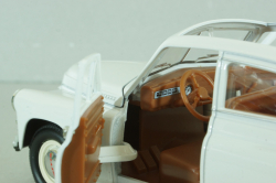 Газ-М20 победа кабриолет, белый, 24215, Lucky die cast 1:24