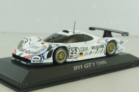 Porsche 911 GT1 (996), Winner 24h Le Mans 1998, L.Aïello/A.McNish/S.Ortelli, white, 02005599, Minichamps 1:43 Уценка!