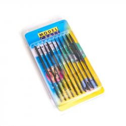 Набор надфилей средней длины, 10 шт, Model Craft 