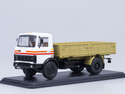 МАЗ-5337 бортовой Автоэкспорт (ранний), SSM1174, SSM 1:43	
