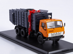 Камаз-53213 КО-415 оранжевый/синий, SSM1505, SSM 1:43