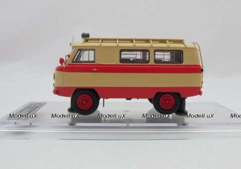 Уаз-450А Передвижная Пожарная Лаборатория" с интерьером 1962г., 145021, DiP Models 1:43