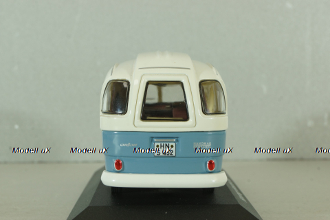 Hanomag-Henschel Orion 1 camper van  1973, white/blue, HPC010, Hachette Passion Camping-Cars #10 1:43