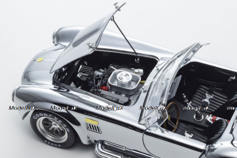 Shelby Cobra 427S/C - Chrome,  KYO8047CP, Kyosho 1:18