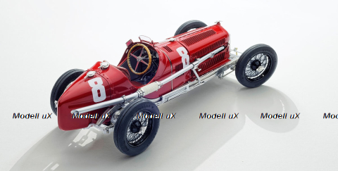 Alfa-Romeo P3 Nuvolari, winner GP Italy 1932, #8, CMC 1:18