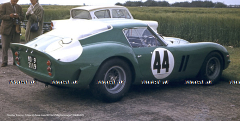 Ferrari 250 GTO, Silverstone 1963, David Piper, #44, CMC 1:18