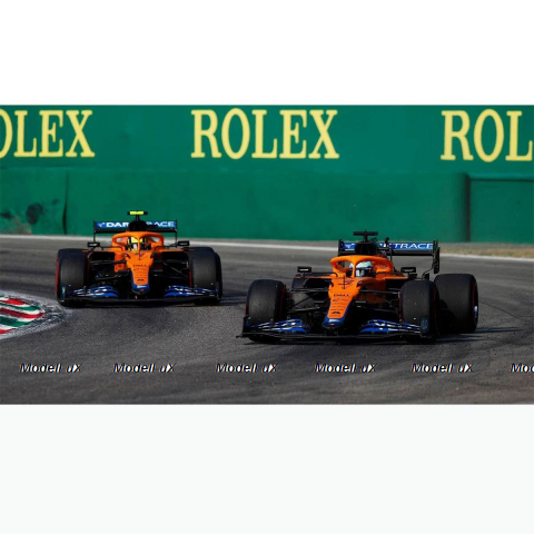 2-CAR SET - MCLAREN F1 TEAM MCL35M - 1-2 FINISH RICCIARDO/NORRIS - ITALIAN GP 2021