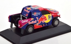 Toyota Hilux No.301, Rally Dakar Al Attiyah/Baumel 2017 Red Bull, Premium Collectibles Rally 1:43