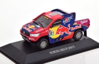 Toyota Hilux No.301, Rally Dakar Al Attiyah/Baumel 2017 Red Bull, Premium Collectibles Rally 1:43
