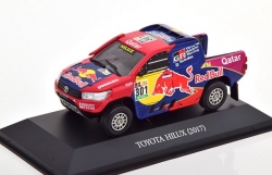 Toyota Hilux No.301, Rally Dakar Al Attiyah/Baumel 2017 Red Bull, Premium Collectibles Rally 1:43