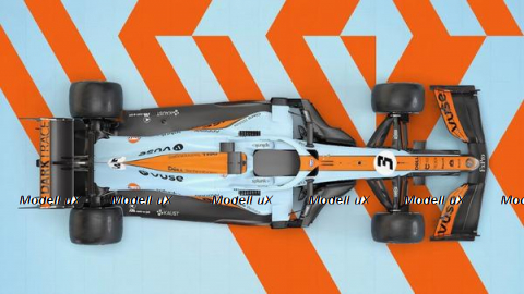 MCLAREN F1 TEAM MCL35M - DANIEL RICCIARDO - MONACO GP 2021, Minichamps 1:18