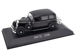 Mercedes 260D (W138) 1938 black, Altaya 1:43