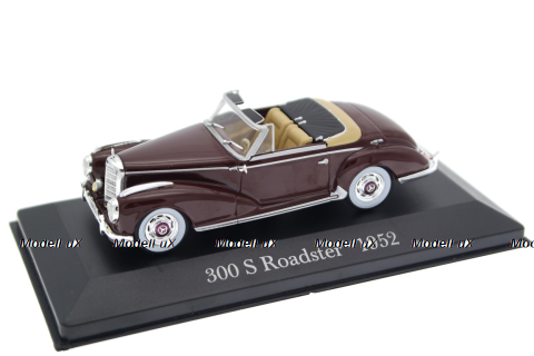 Mercedes 300S Roadster (W188) 1952 brown, Altaya 1:43