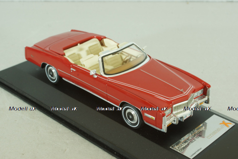 Cadillac Eldorado open convertible 1976, red, PRD0003, Premium X 1:43