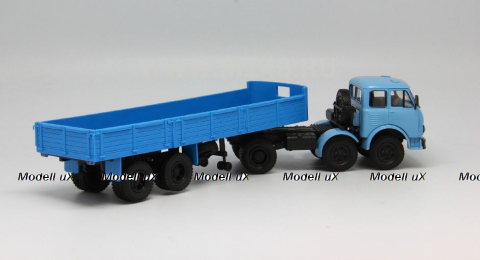 МАЗ 520 с полуприцепом МАЗ-5205 1972, H859, НАП 1:43